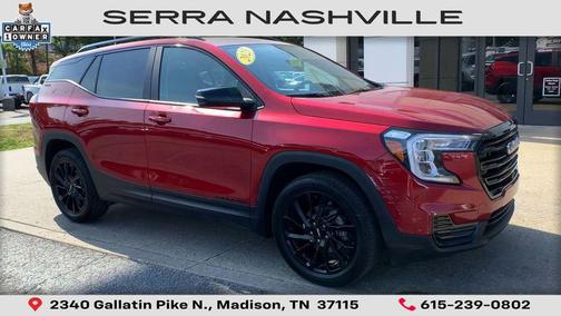 Volcanic Red Tintcoat 2023 GMC Terrain SLE