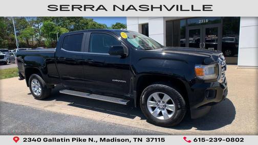 Onyx Black 2018 GMC Canyon SLE