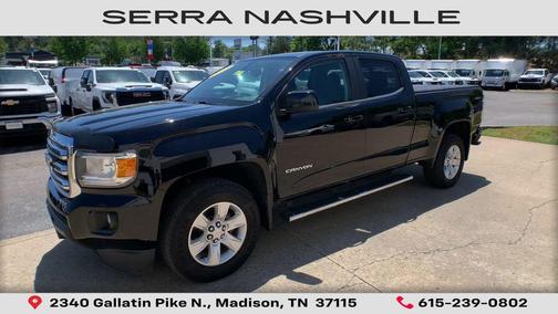 Onyx Black 2018 GMC Canyon SLE