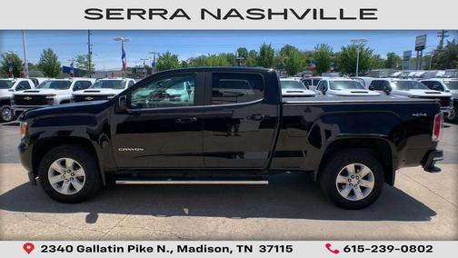 Onyx Black 2018 GMC Canyon SLE