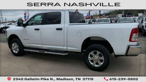 Bright White Clearcoat 2024 RAM 2500 Big Horn Crew Cab 4x4 6'4' Box