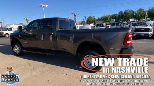 Granite Crystal Metallic Clearcoat 2024 RAM 3500 Laramie Crew Cab 4x4 8' Box