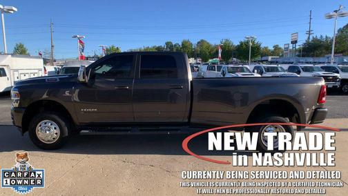 Granite Crystal Metallic Clearcoat 2024 RAM 3500 Laramie Crew Cab 4x4 8' Box