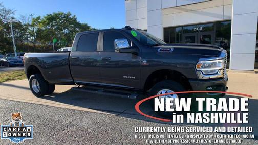 Granite Crystal Metallic Clearcoat 2024 RAM 3500 Laramie Crew Cab 4x4 8' Box