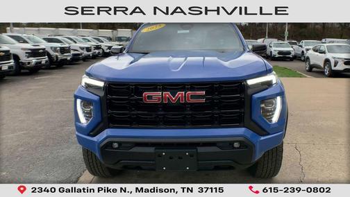 Rapids Metallic 2025 GMC Canyon Elevation