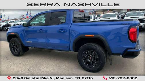 Rapids Metallic 2025 GMC Canyon Elevation