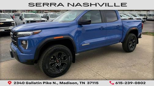 Rapids Metallic 2025 GMC Canyon Elevation