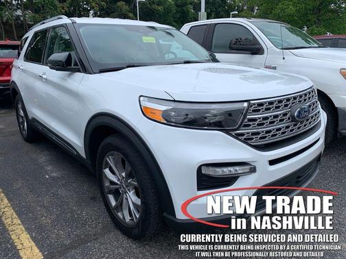 Oxford White 2023 Ford Explorer Limited