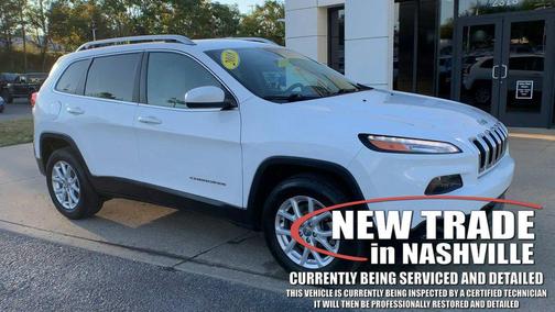 Bright White Clearcoat 2018 Jeep Cherokee Latitude