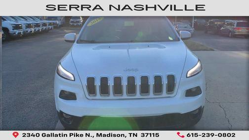 Bright White Clearcoat 2018 Jeep Cherokee Latitude