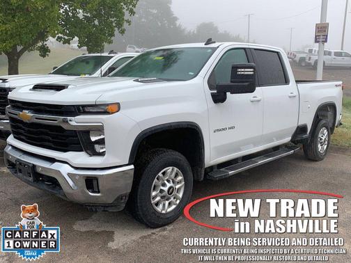Summit White 2025 Chevrolet Silverado 2500 LT
