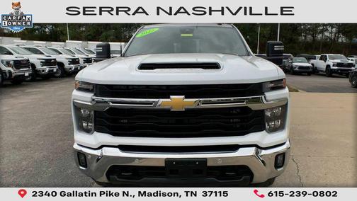 Summit White 2025 Chevrolet Silverado 2500 LT