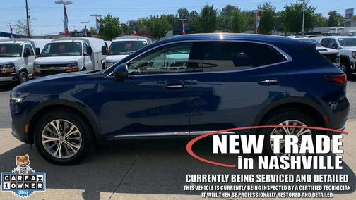 Sapphire Metallic 2022 Buick Envision FWD Preferred