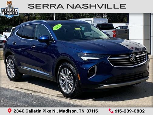 Sapphire Metallic 2022 Buick Envision FWD Preferred
