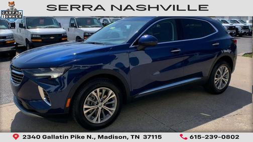 Sapphire Metallic 2022 Buick Envision FWD Preferred