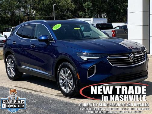 Sapphire Metallic 2022 Buick Envision FWD Preferred