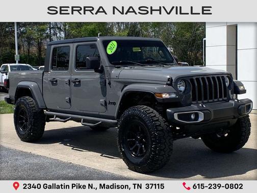 Sting-Gray Clearcoat 2021 Jeep Gladiator Sport S