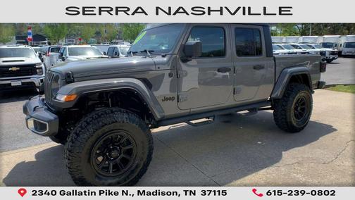 Sting-Gray Clearcoat 2021 Jeep Gladiator Sport S