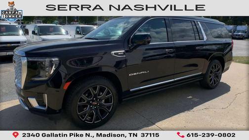 Onyx Black 2023 GMC Yukon XL Denali