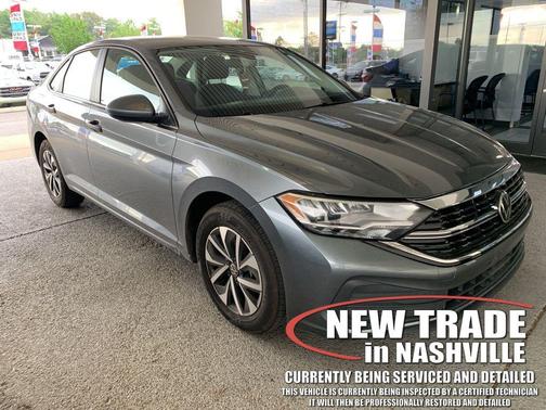 Platinum Gray Metallic 2024 Volkswagen Jetta 1.5T S