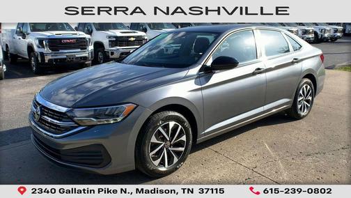 Platinum Gray Metallic 2024 Volkswagen Jetta 1.5T S