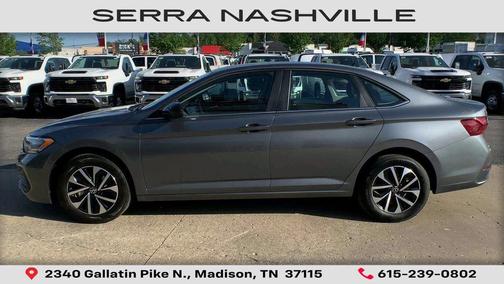 Platinum Gray Metallic 2024 Volkswagen Jetta 1.5T S