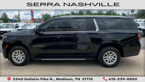 Black 2022 Chevrolet Suburban LT