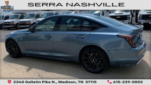 Midnight Steel Metallic 2023 Cadillac CT5 Sport