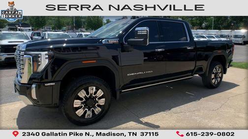 Onyx Black 2026 GMC Sierra 2500 Denali