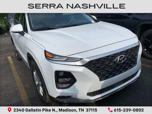 Quartz White 2020 Hyundai SANTA FE SEL 2.4