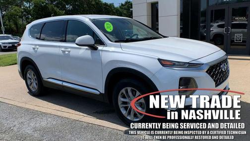 Quartz White 2020 Hyundai SANTA FE SEL 2.4