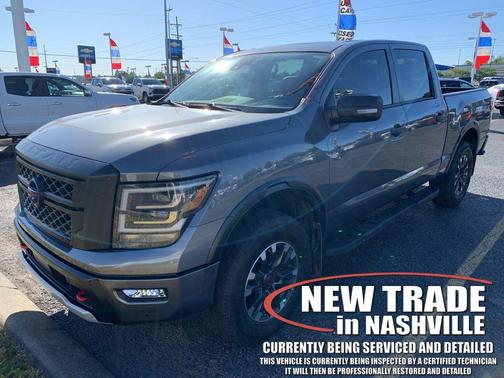 Gun Metallic 2023 Nissan Titan PRO-4X
