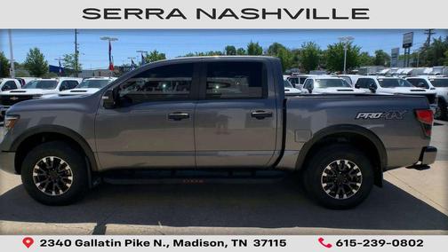 Gun Metallic 2023 Nissan Titan PRO-4X