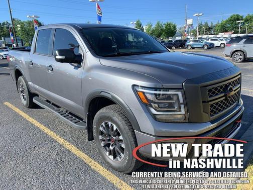 Gun Metallic 2023 Nissan Titan PRO-4X