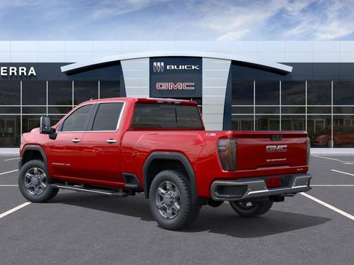 Volcanic Red Tintcoat 2026 GMC Sierra 2500 SLT