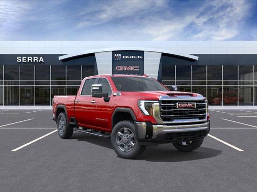 Volcanic Red Tintcoat 2026 GMC Sierra 2500 SLT