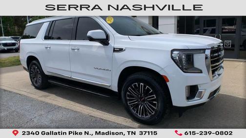 Summit White 2023 GMC Yukon XL SLT