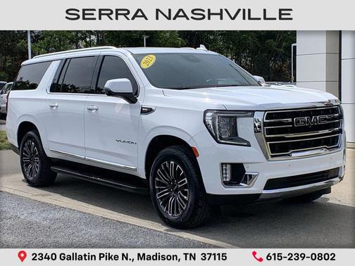 Summit White 2023 GMC Yukon XL SLT