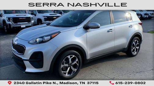 Sparkling Silver 2020 Kia Sportage LX