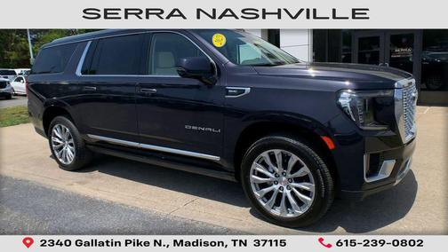 Titanium Rush Metallic 2023 GMC Yukon XL Denali