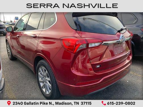 Chili Red Metallic 2019 Buick Envision Essence