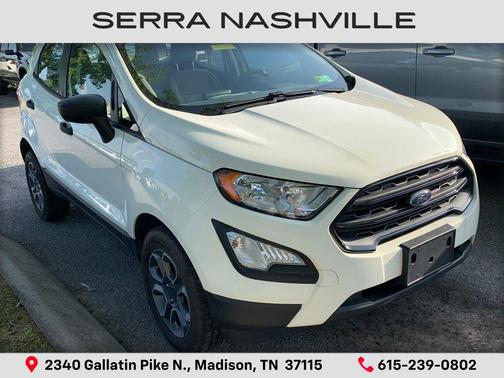 Diamond White 2022 Ford EcoSport S