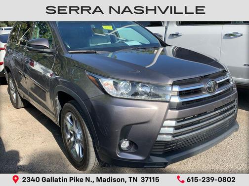 Predawn Gray Mica 2019 Toyota Highlander Limited