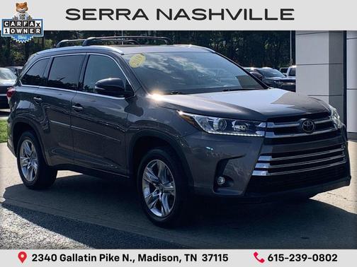Predawn Gray Mica 2019 Toyota Highlander Limited