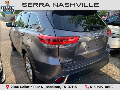 Predawn Gray Mica 2019 Toyota Highlander Limited