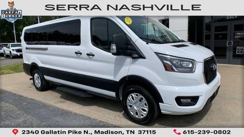 OXFORD WHITE 2023 Ford Transit-350 XLT