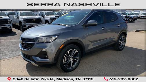 Satin Steel Metallic 2021 Buick Encore GX Select