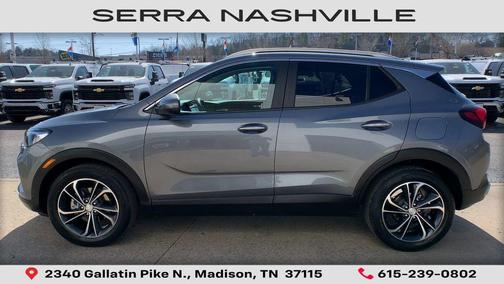 Satin Steel Metallic 2021 Buick Encore GX Select
