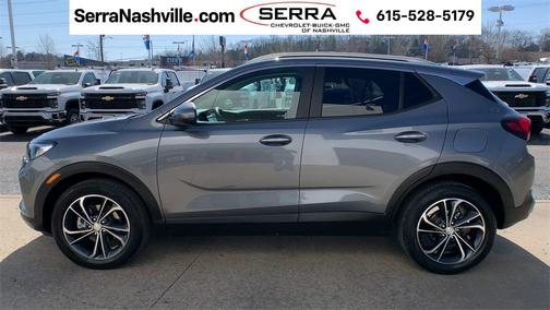 Satin Steel Metallic 2021 Buick Encore GX Select