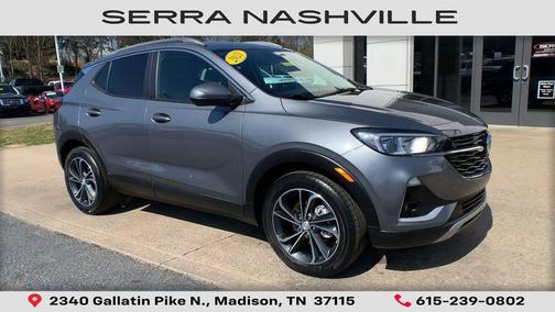 Satin Steel Metallic 2021 Buick Encore GX Select